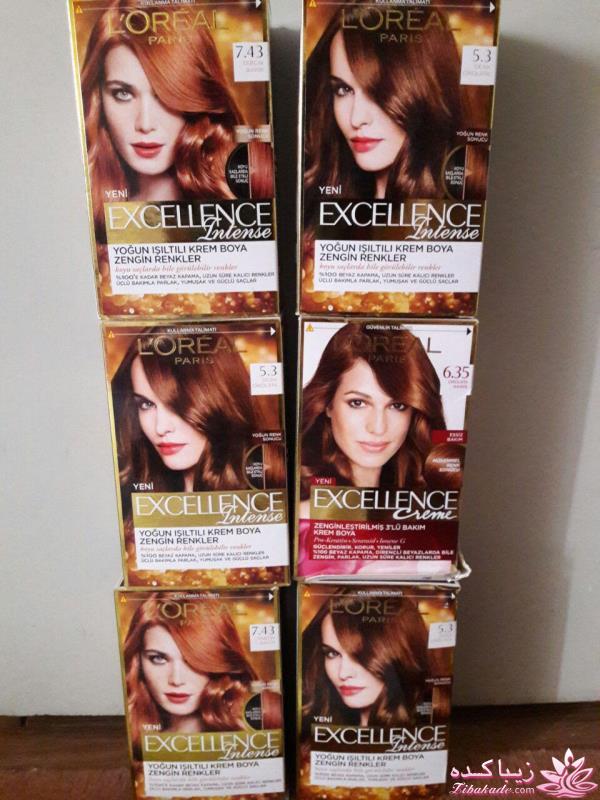 فروش 6 عدد  پک کامل  رنگ موی لورآل اورجینال 
